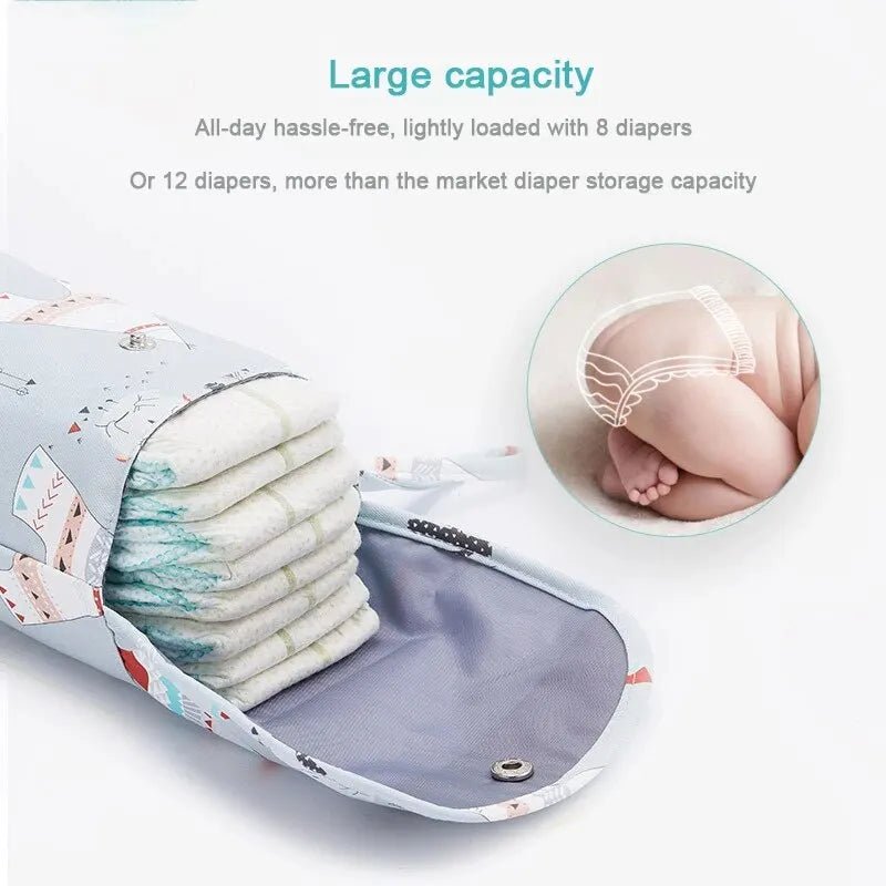 Baby Diaper Bag Waterproof - Insert Tote Purse Travel Stroller Carry Bag - Buy One Get One Free 🔥 - BeeBeeBuys