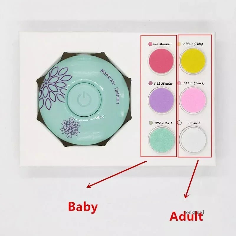 Baby Nail Care Trimmer Electric Kids Nail Pedicure - Buy One Get One Free 🔥 - BeeBeeBuys