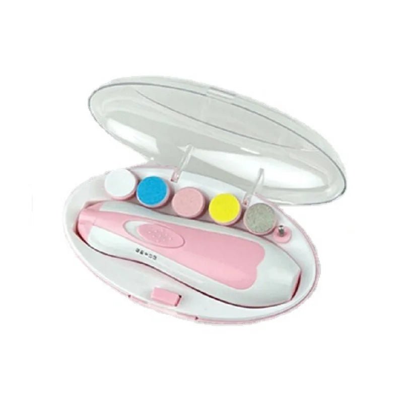Baby Nail Trimmer Electric Six - in - one Multi - head Manicure Suit Portable - BeeBeeBuys