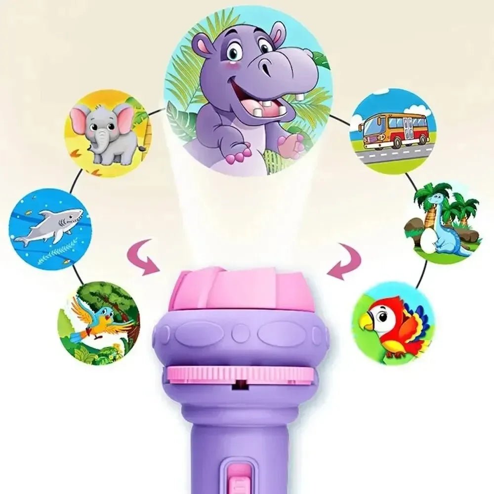 Cartoon Projection Flashlight Projection Flashlight 80 Patterns - BeeBeeBuys