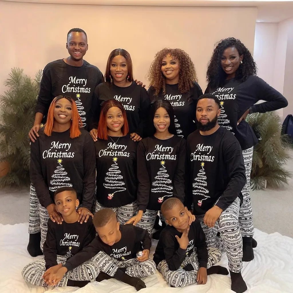 Christmas Pajama for the Whole Family - BeeBeeBuys