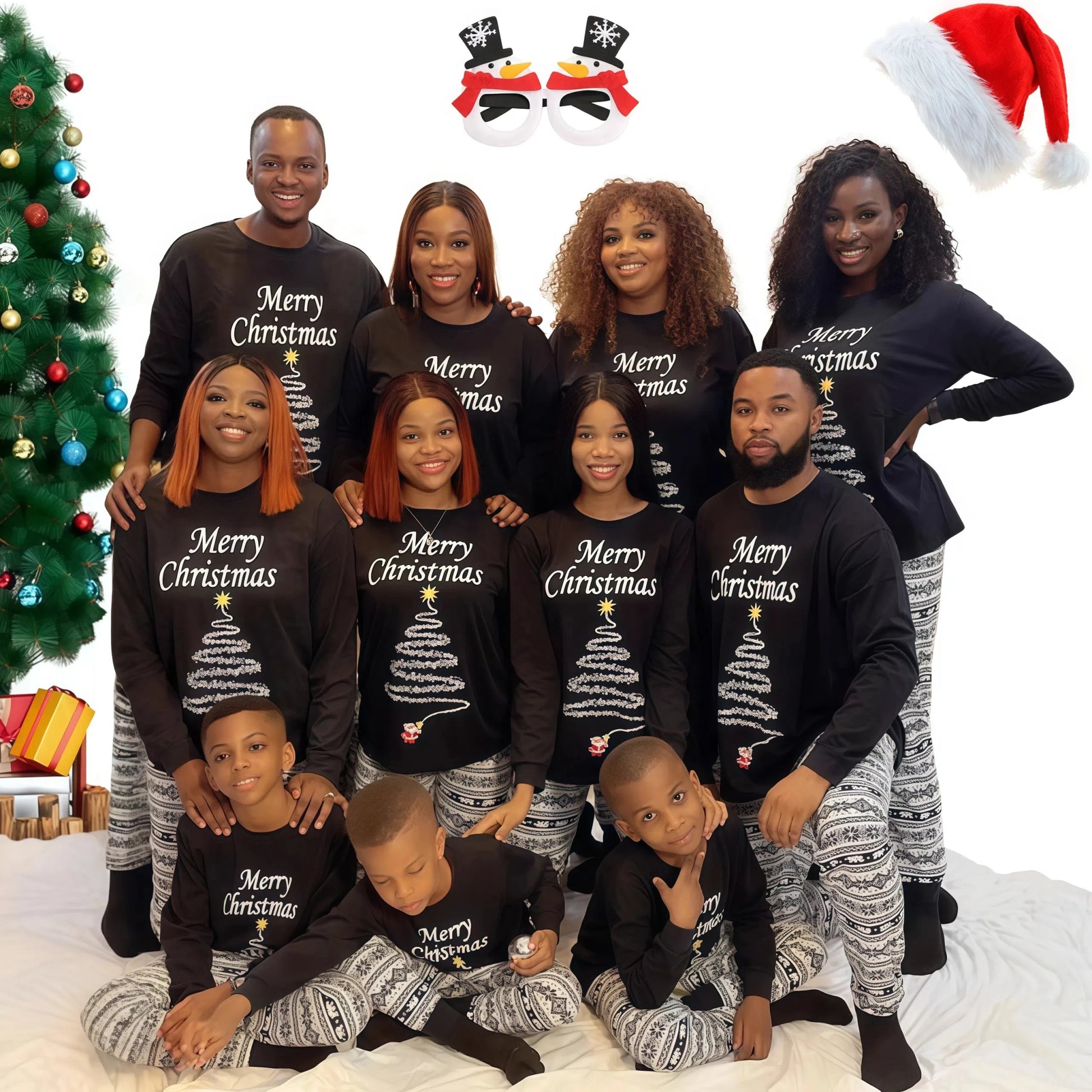 Christmas Pajama for the Whole Family - BeeBeeBuys