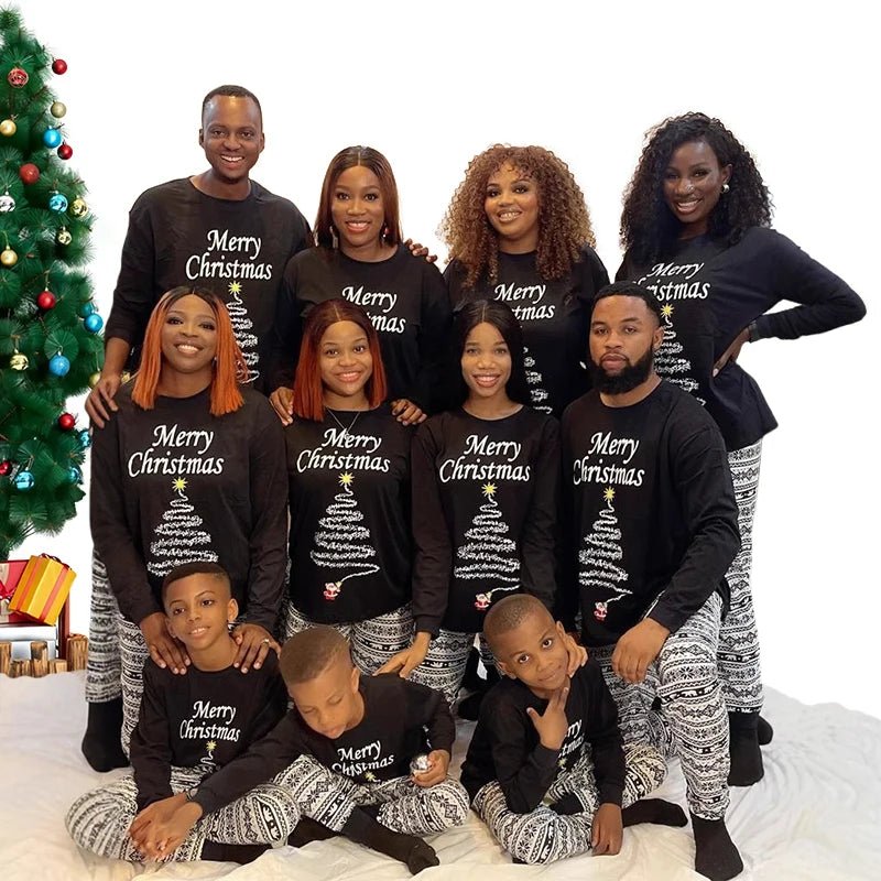 Christmas Pajama for the Whole Family - BeeBeeBuys