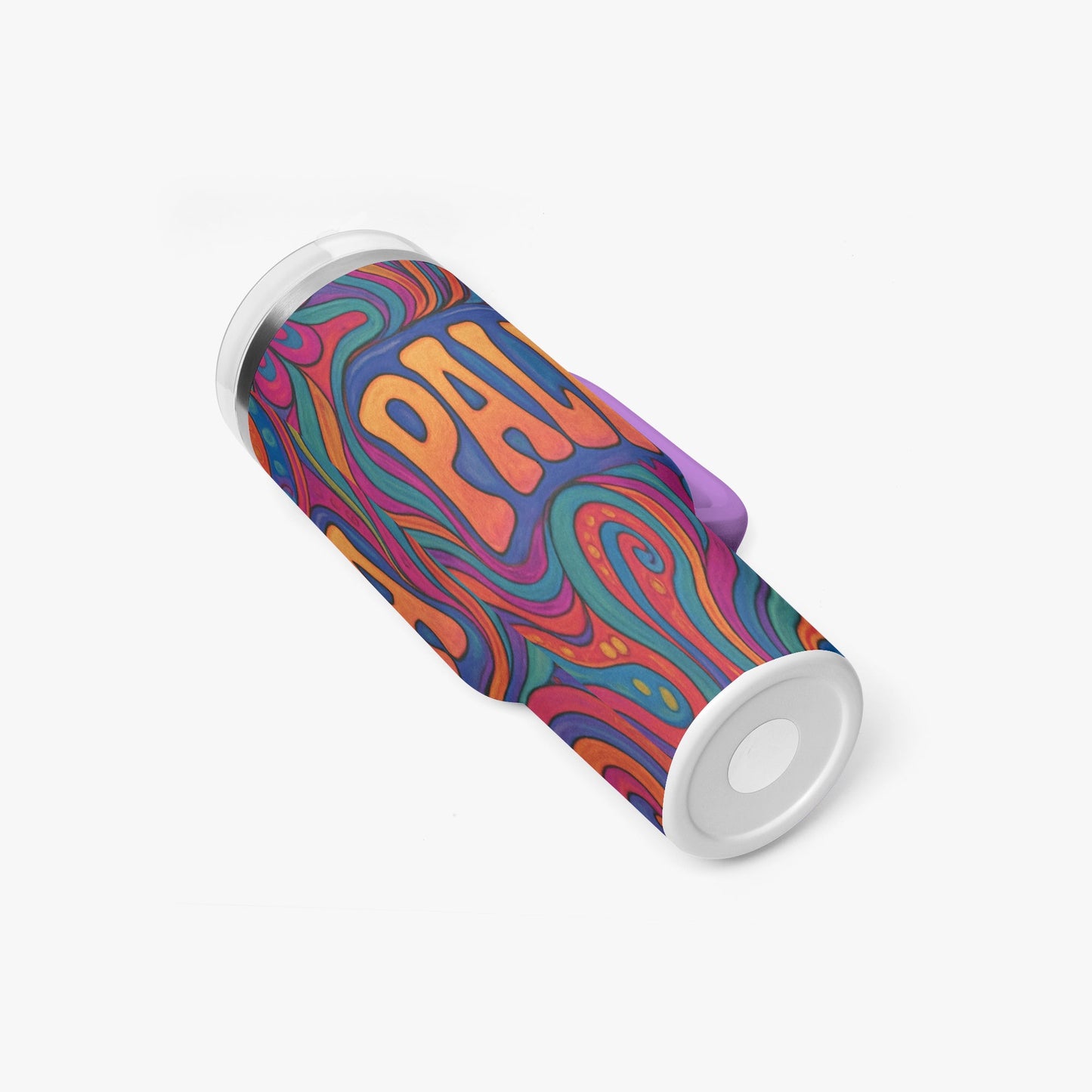 Cosmic Psychedelic 40oz Stainless Steel Car Tumbler - BeeBeeBuys