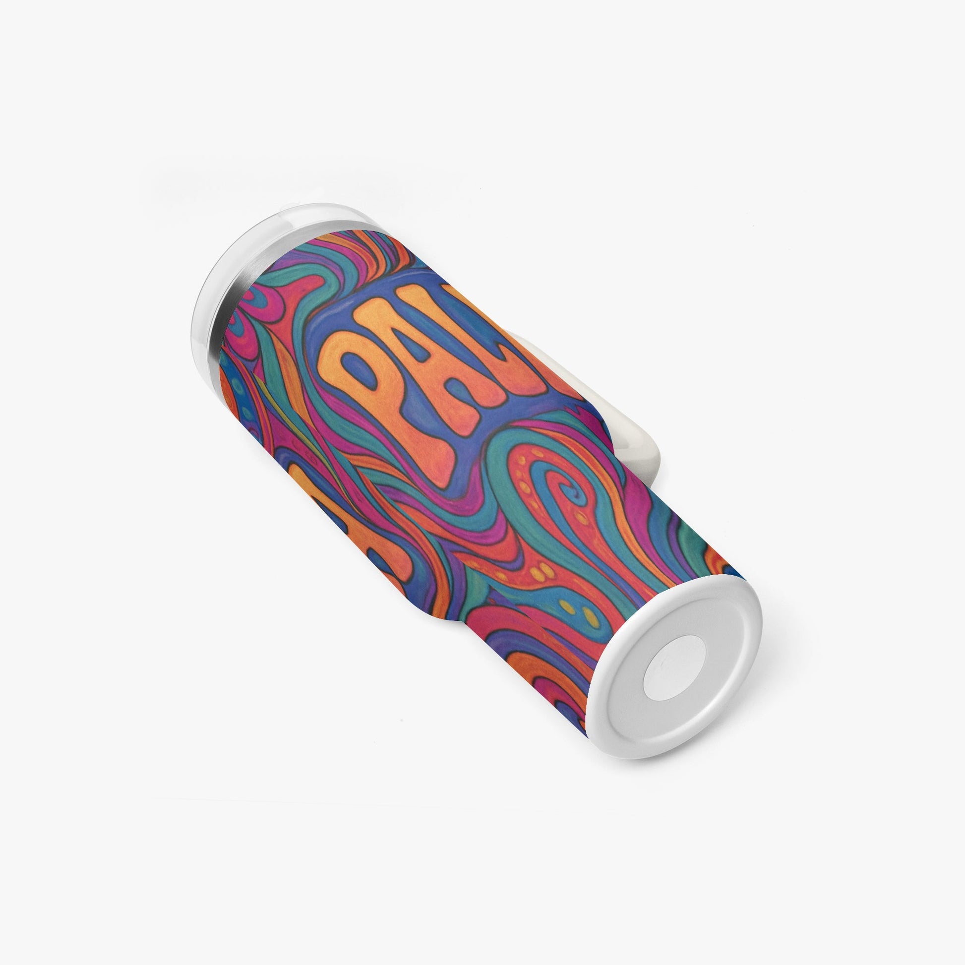 Cosmic Psychedelic 40oz Stainless Steel Car Tumbler - BeeBeeBuys