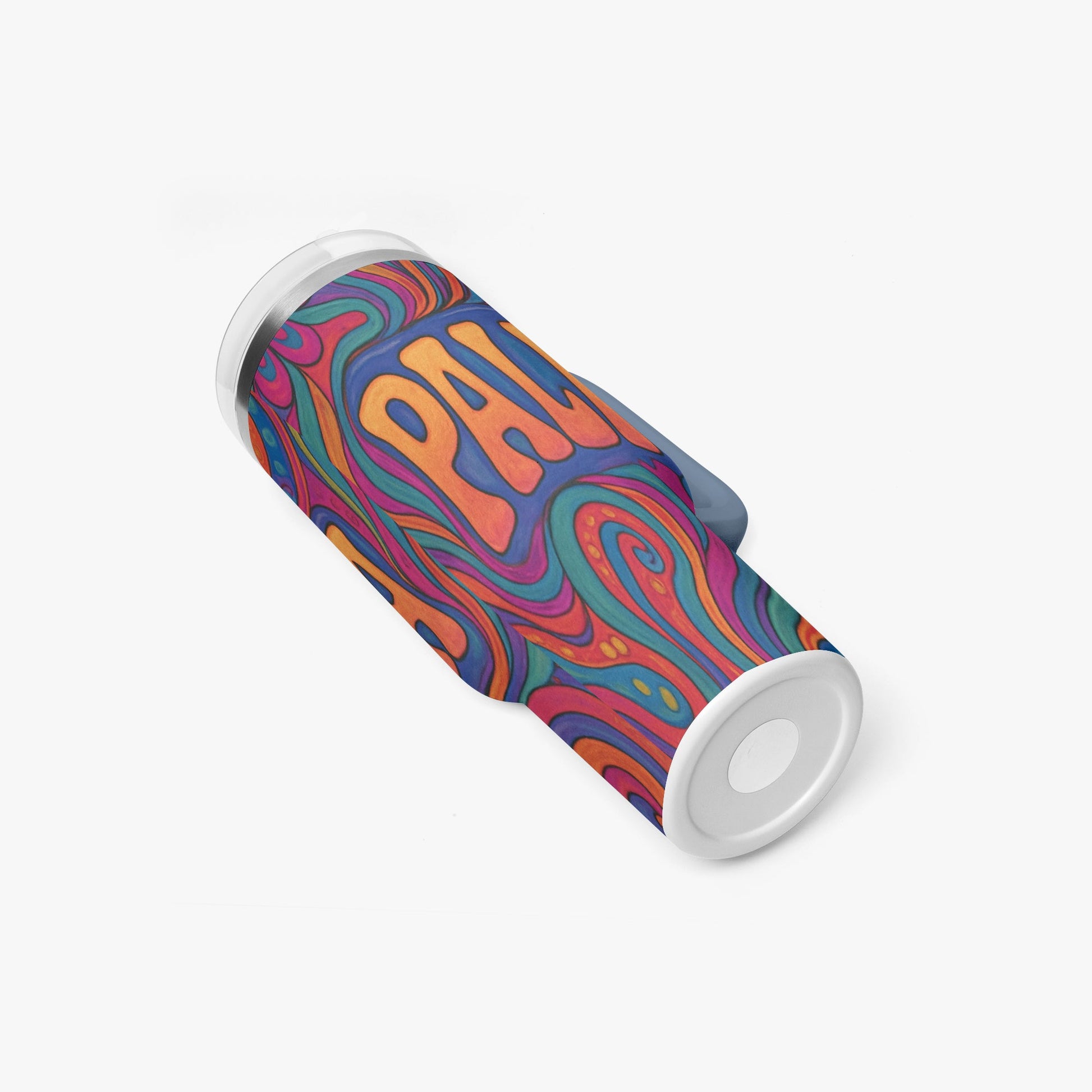 Cosmic Psychedelic 40oz Stainless Steel Car Tumbler - BeeBeeBuys