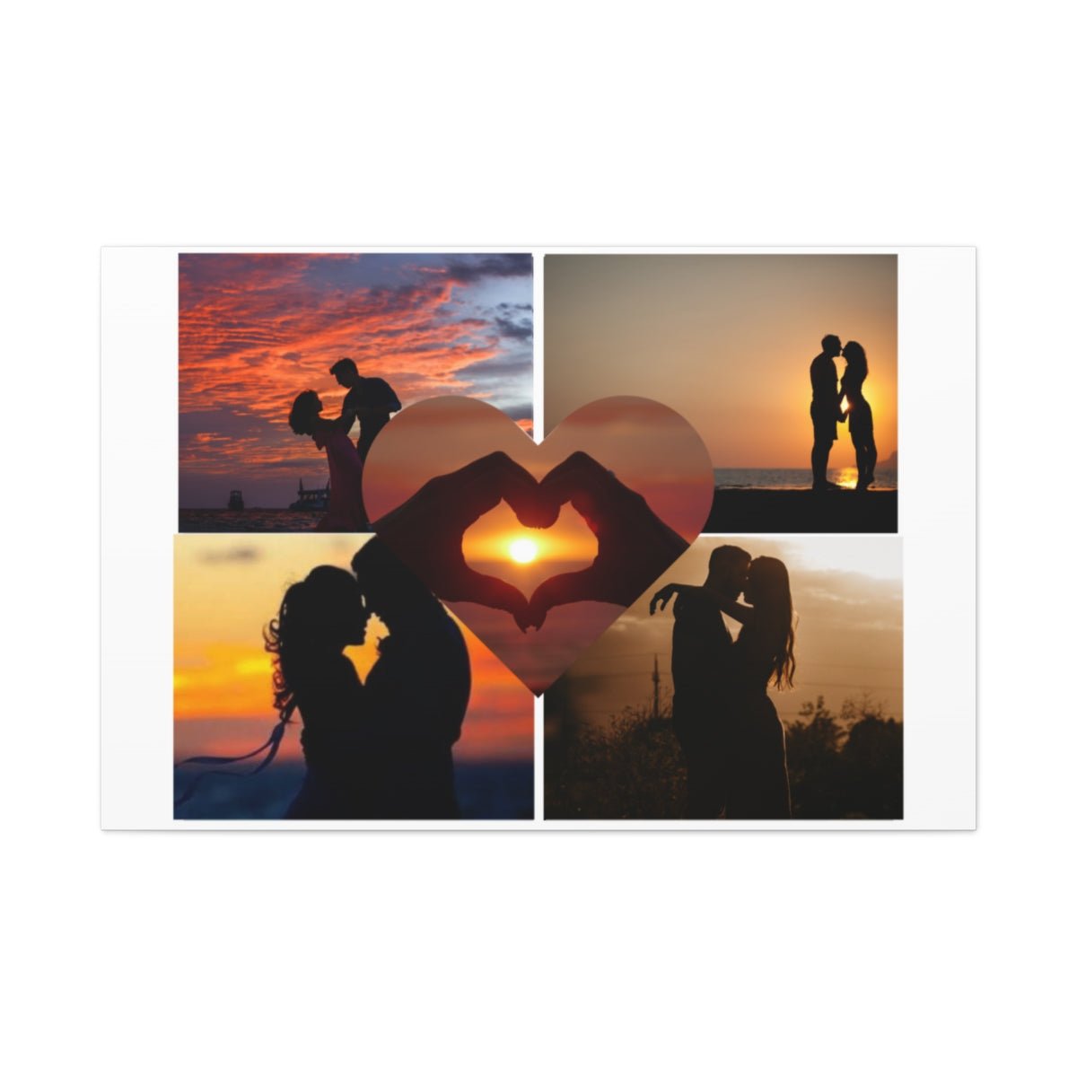 Create Your Own Heart Art – Personalized Canvas Made with Love ❤️🎨 - BeeBeeBuys