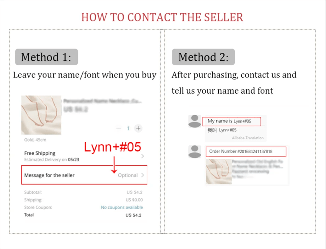 Customized Name Chain For Women Children's Baby Girl's - Buy One Get One 🔥 - BeeBeeBuys