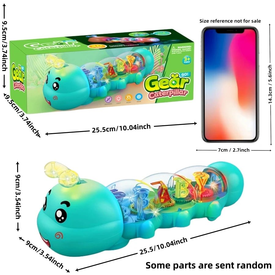 Cute Caterpillar Crawling Toy caterpillar style baby - BeeBeeBuys