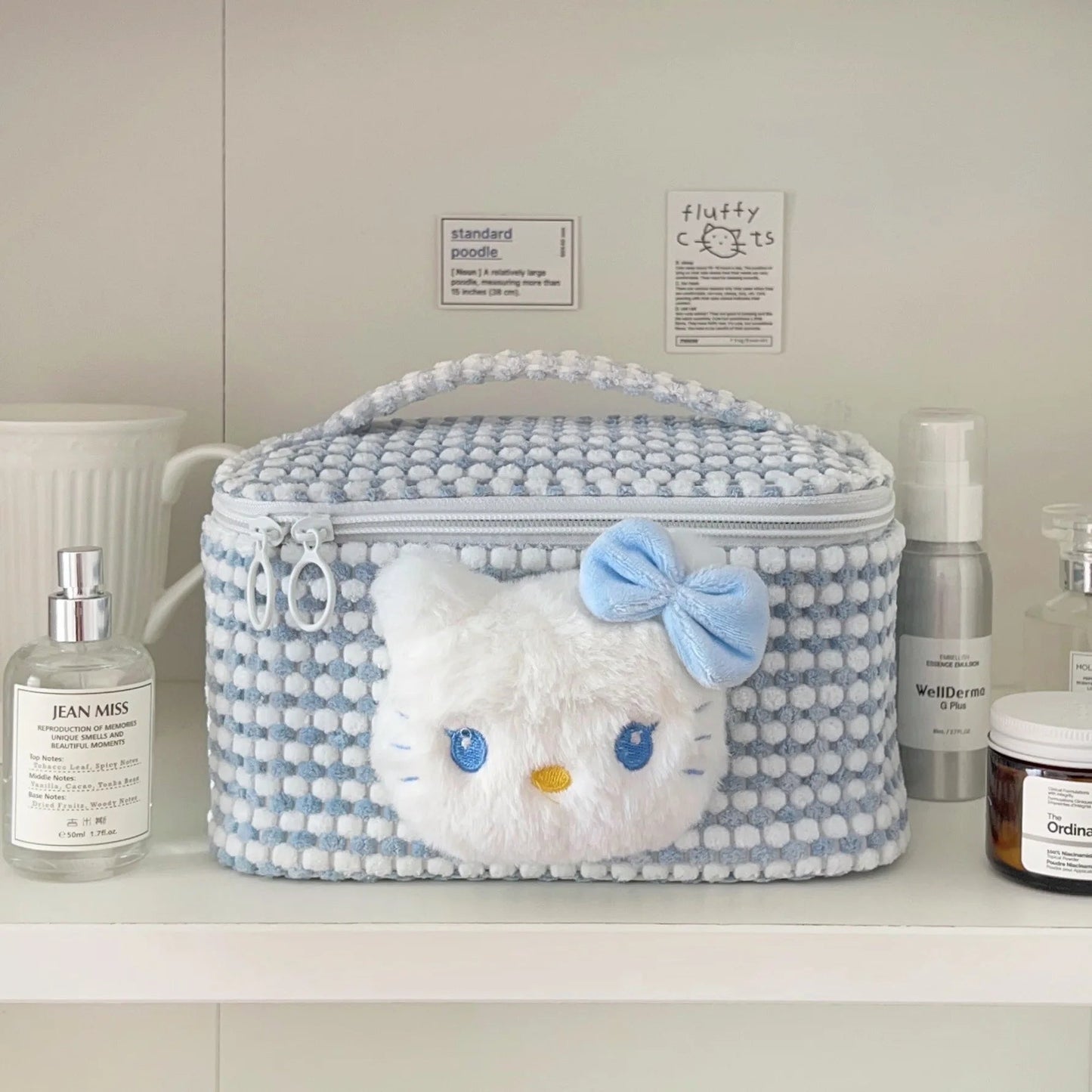 Cute Girls First Makeup Bag Portable Large Capacity Storage Bag - BOGO 🔥 - BeeBeeBuys