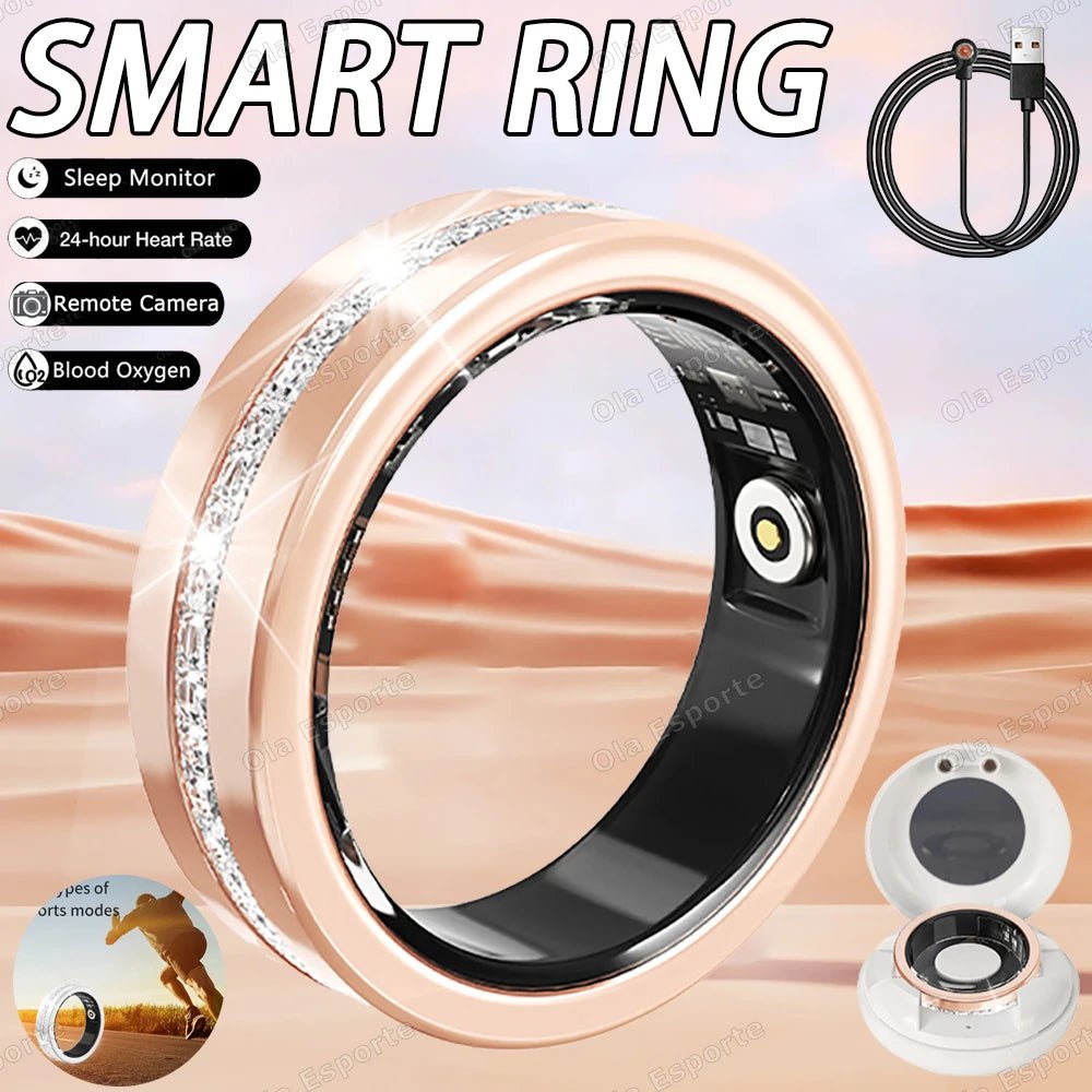 Diamond Fashion Women Smart Ring - BeeBeeBuys