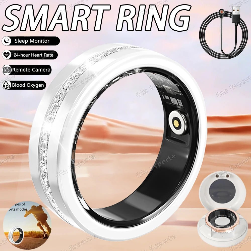 Diamond Fashion Women Smart Ring - BeeBeeBuys
