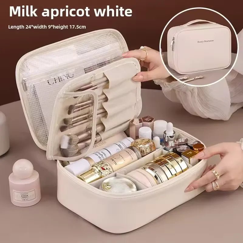Double Layer Large Capacity Luxury Cosmetics Organizer - Buy One Get Free 🔥 - BeeBeeBuys