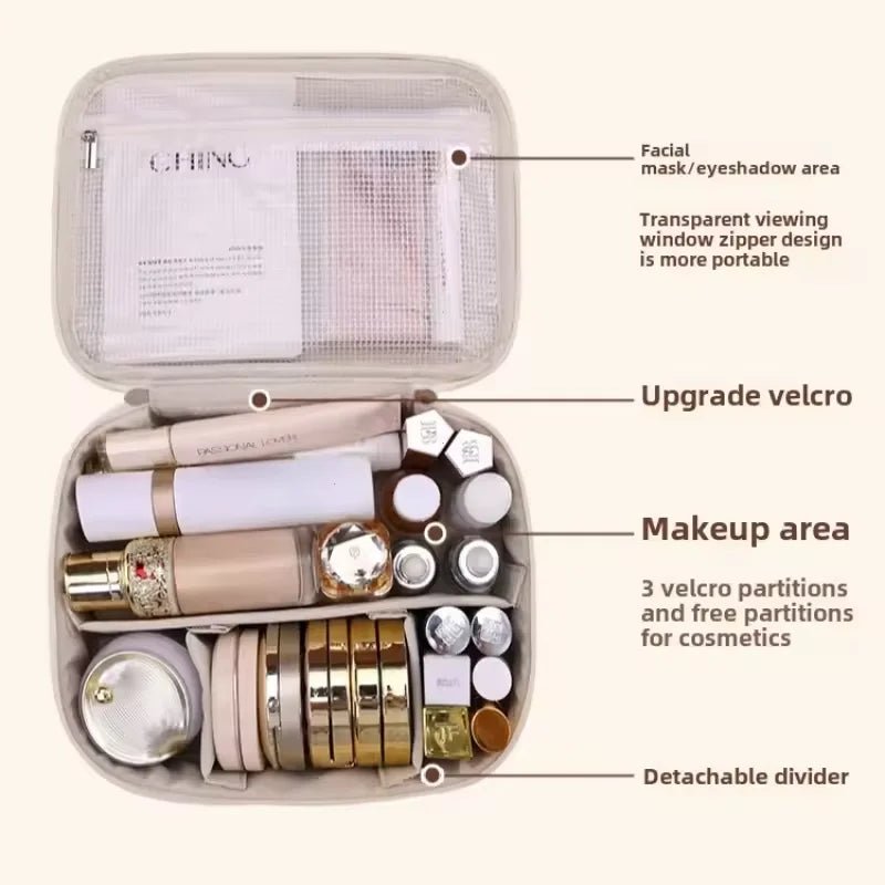 Double Layer Large Capacity Luxury Cosmetics Organizer - Buy One Get Free 🔥 - BeeBeeBuys