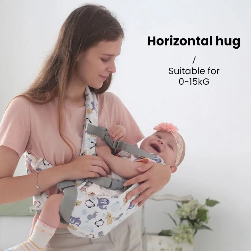 Ergonomic Baby Carrier Kangaroo Baby Sling Newborn - BeeBeeBuys