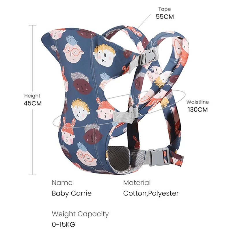Ergonomic Baby Carrier Kangaroo Baby Sling Newborn - BeeBeeBuys
