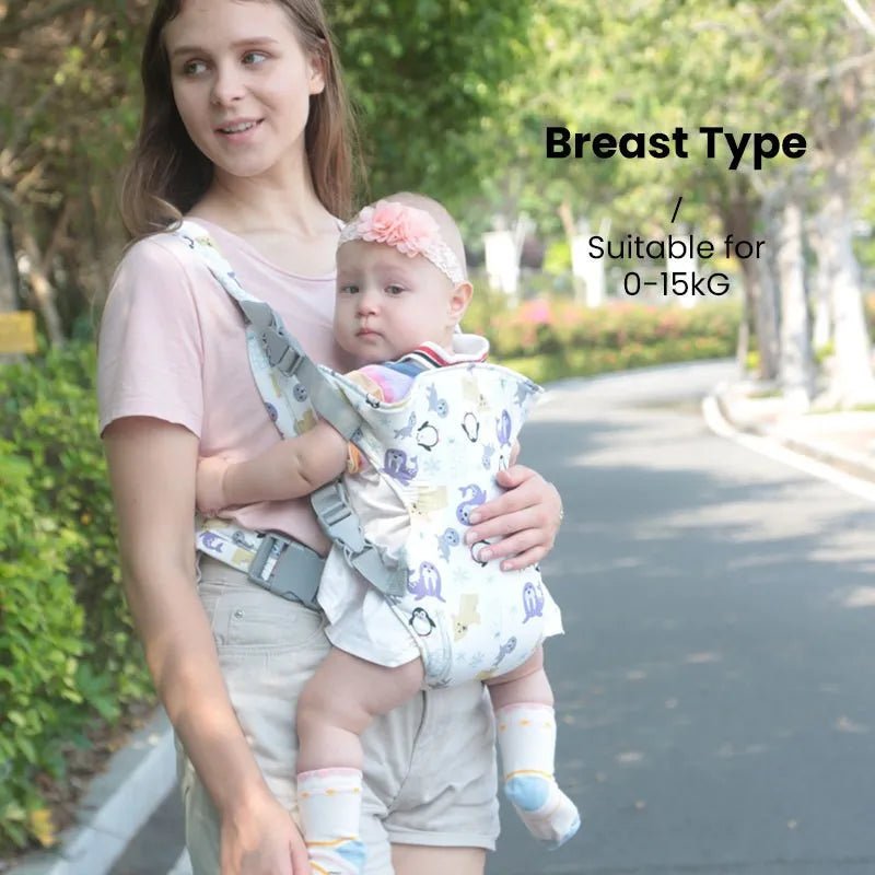 Ergonomic Baby Carrier Kangaroo Baby Sling Newborn - BeeBeeBuys