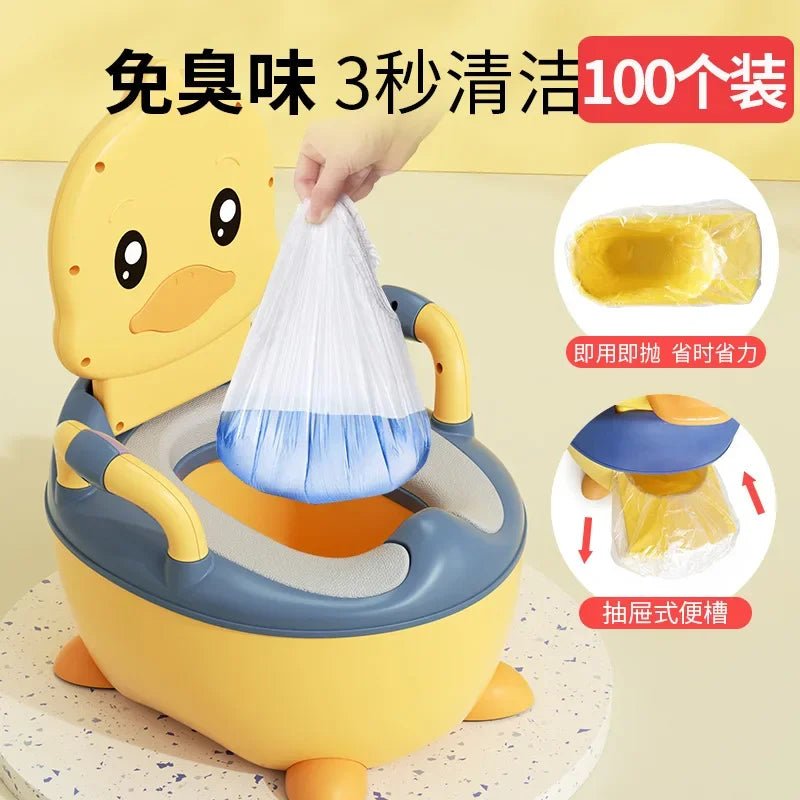 Ethnic pattern throw Cute Cartoon Duck Potty Training Toilet for Kids - BeeBeeBuys