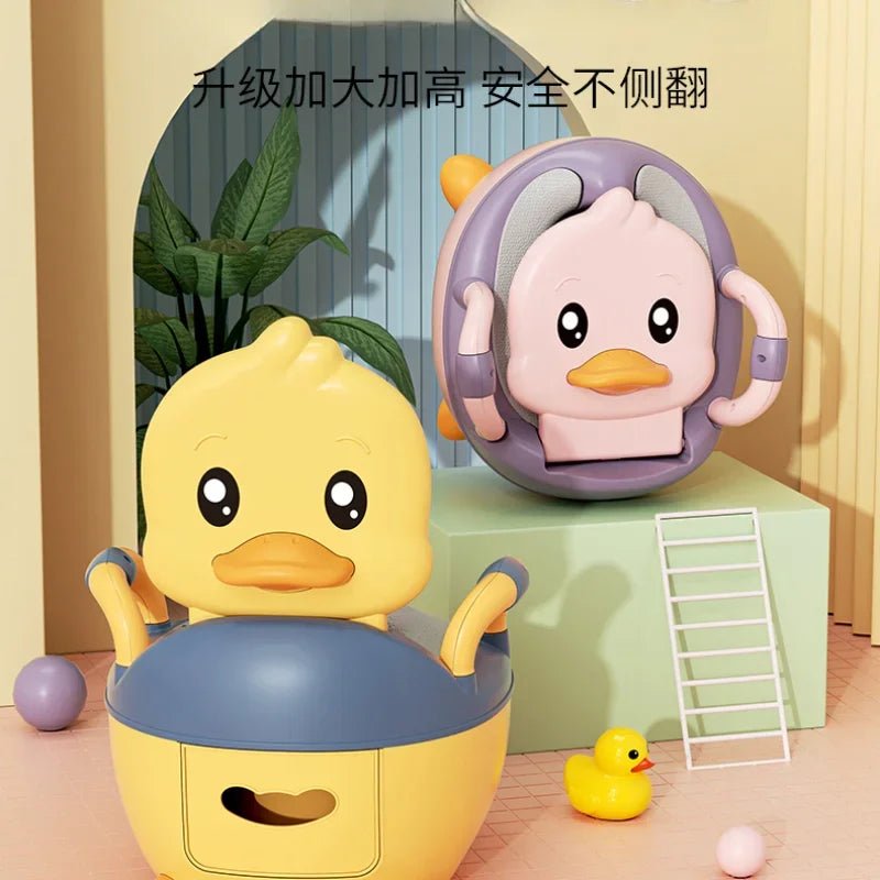 Ethnic pattern throw Cute Cartoon Duck Potty Training Toilet for Kids - BeeBeeBuys