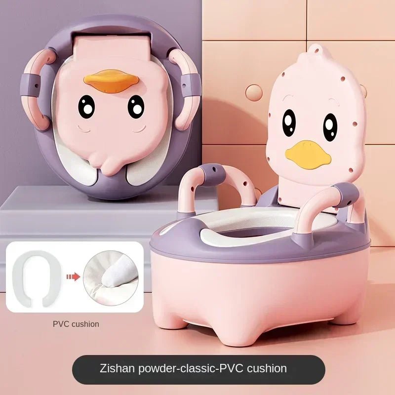 Ethnic pattern throw Cute Cartoon Duck Potty Training Toilet for Kids - BeeBeeBuys