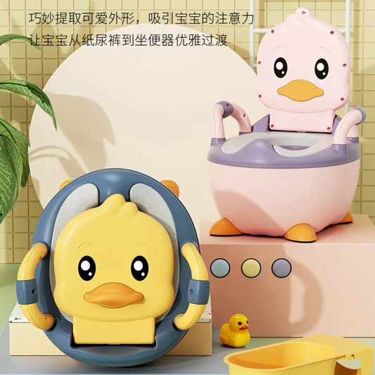 Ethnic pattern throw Cute Cartoon Duck Potty Training Toilet for Kids - BeeBeeBuys