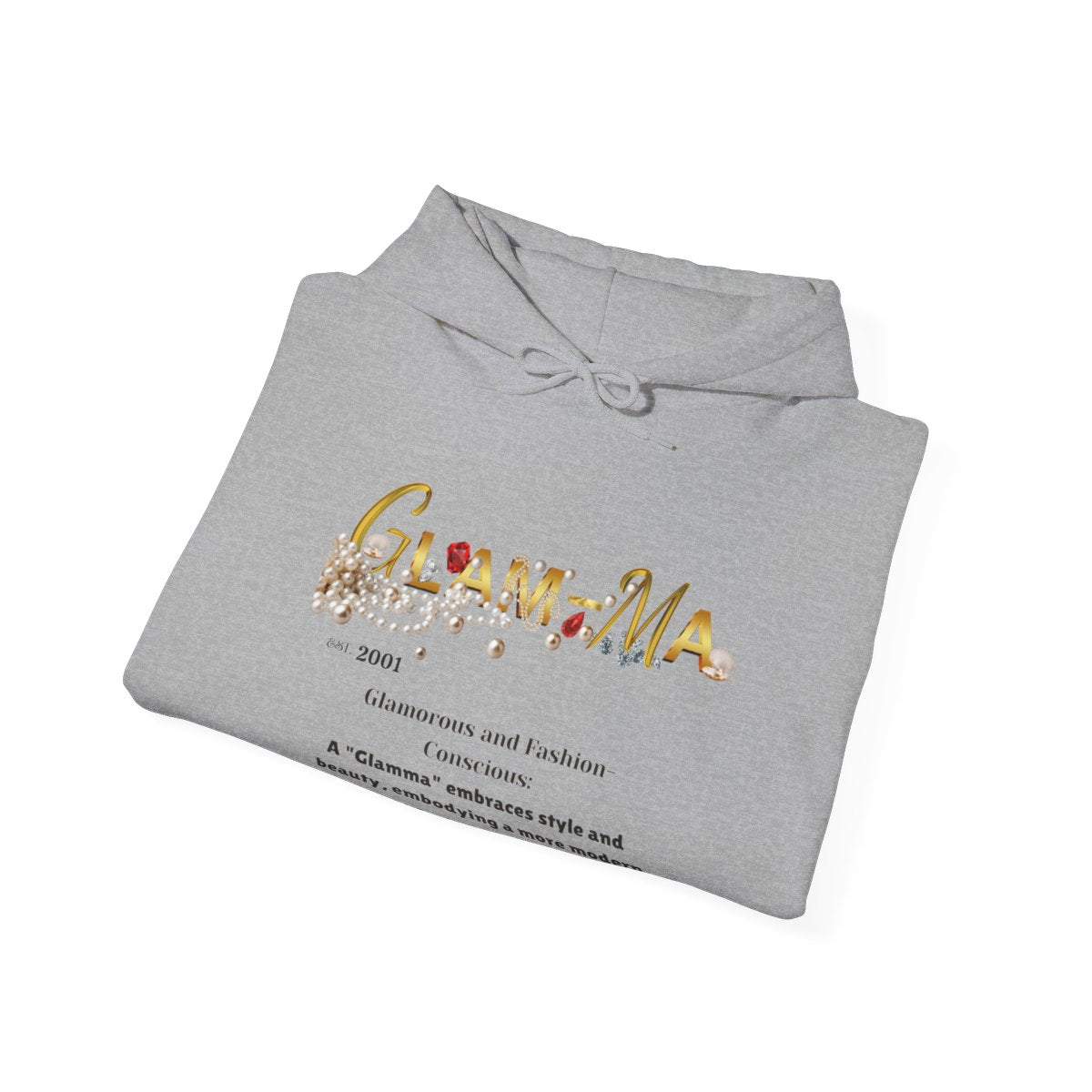 Glam - Ma Sweatshirt Personalized — For Grandmas Who Slay 👑✨ - BeeBeeBuys