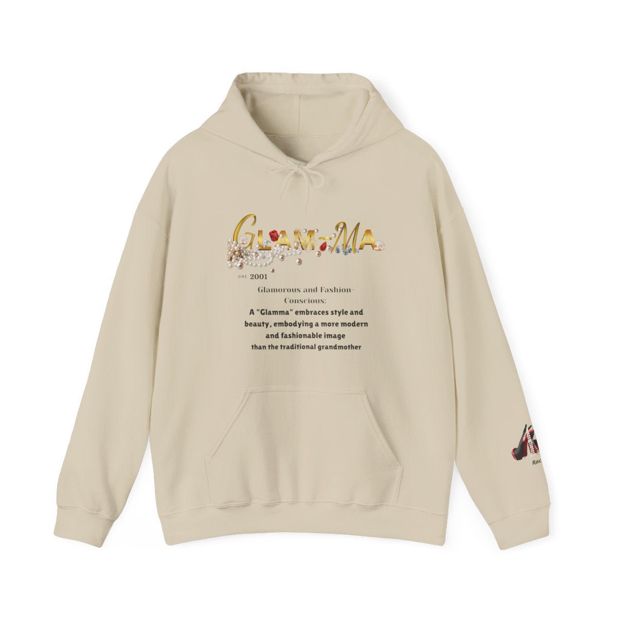 Glam - Ma Sweatshirt Personalized — For Grandmas Who Slay 👑✨ - BeeBeeBuys