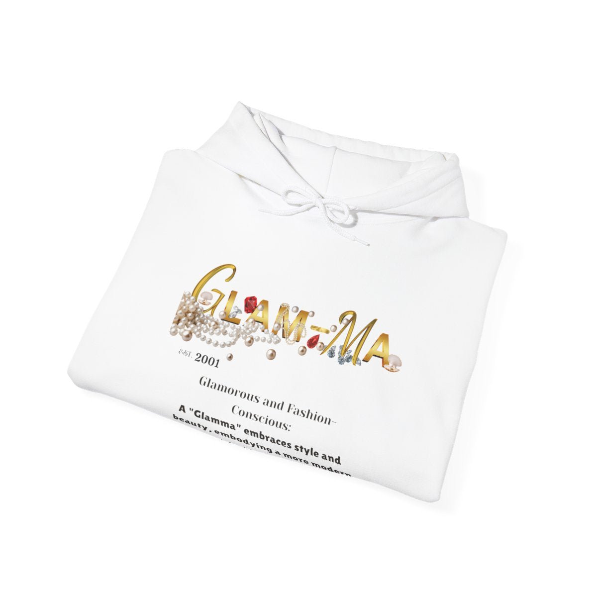 Glam - Ma Sweatshirt Personalized — For Grandmas Who Slay 👑✨ - BeeBeeBuys