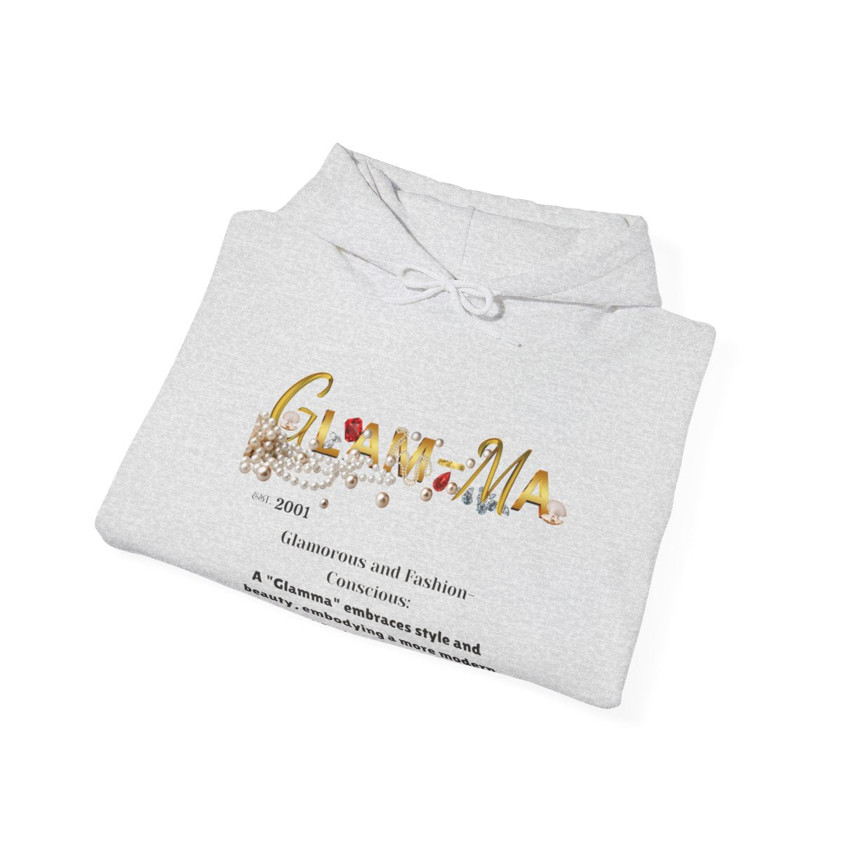 Glam - Ma Sweatshirt Personalized — For Grandmas Who Slay 👑✨ - BeeBeeBuys