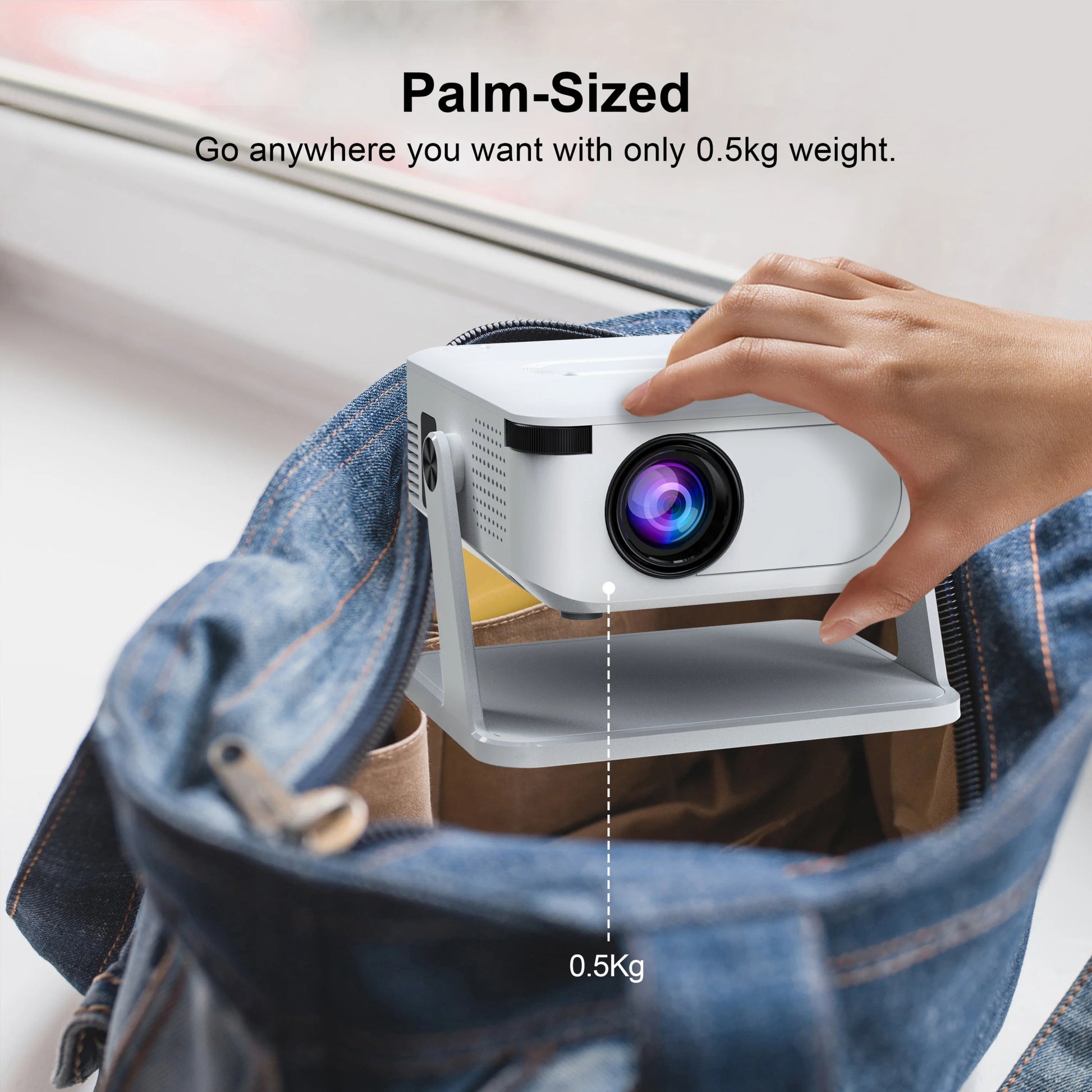 HA109 Portable Projector Digital Projector Android - BeeBeeBuys