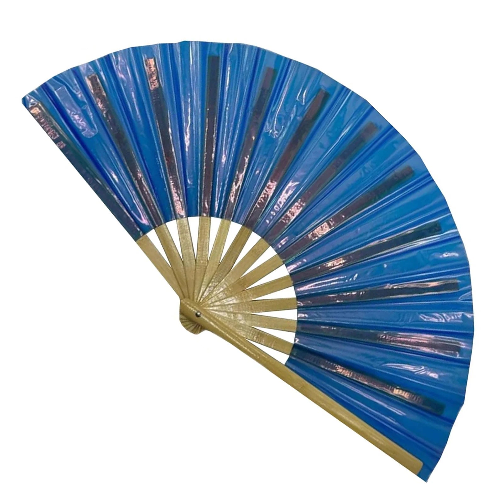 Holographic Hand Fan Raves Fans for Men Women - BeeBeeBuys