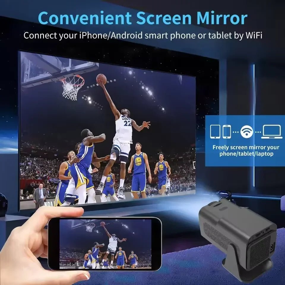 HY320 MAX 400ANSI Home Projector Immersive Cinema - BeeBeeBuys