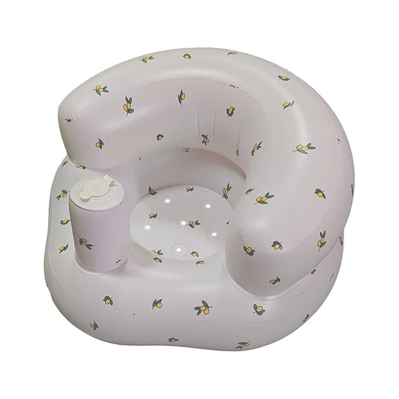Inflatable Baby Seat with Built r Babies 3 - 36 Months,Built in Air Pump - BeeBeeBuys