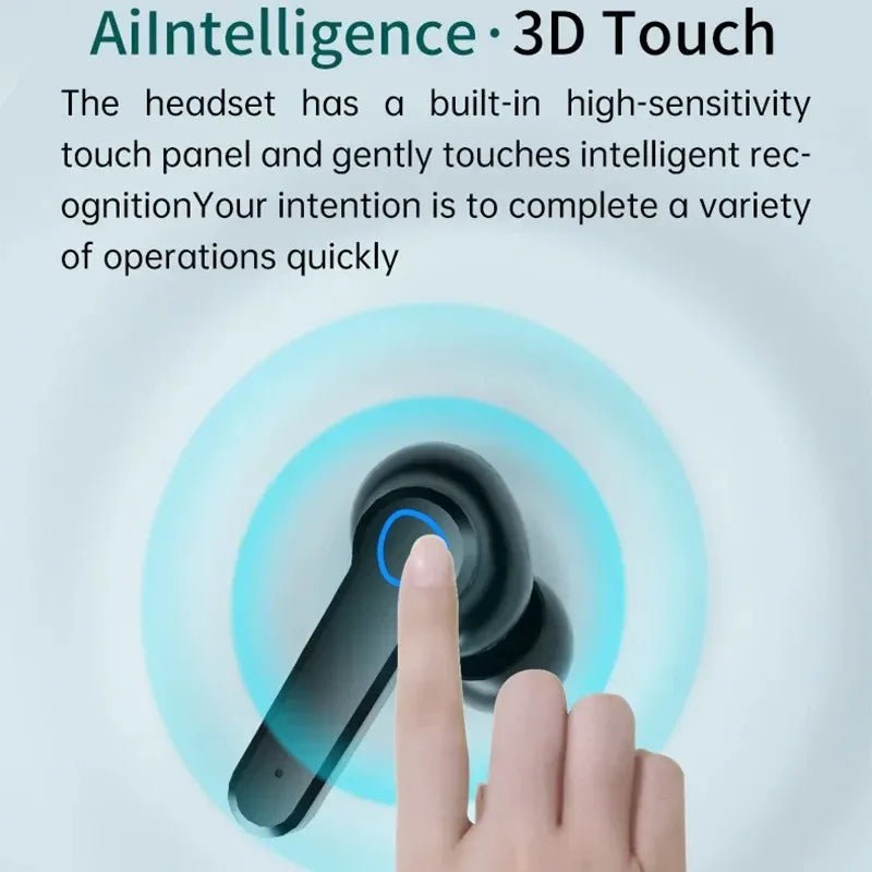 Intelligente Touch Control Wireless Bluetooth - LED Display With Mic - BeeBeeBuys