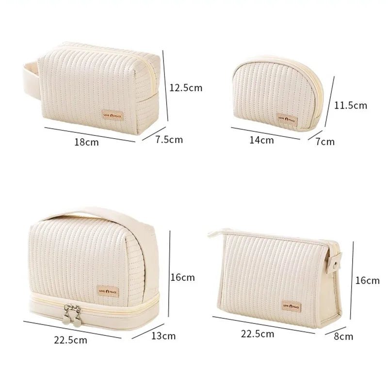 Large Capcity Makeup Pouch Cosmetic Bags For Women - BeeBeeBuys
