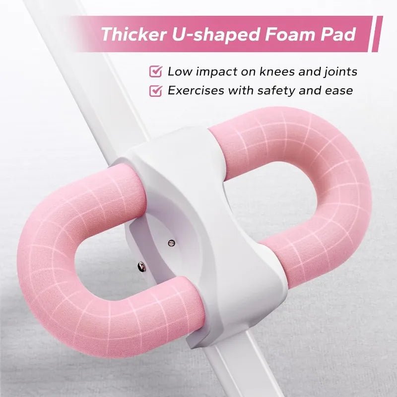 MERACH Ab Machine, Ab Workout Equipment, Adjustable Ab Trainer Machine for Abs Workout at Home Gym, Foldable, Knee Protection - BeeBeeBuys