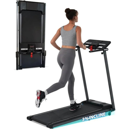 Merax Folding Treadmills for Home Electric Treadmill Workout Running Machine Exercise Equipment 2.5HP - BeeBeeBuys