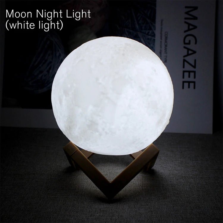 Moon Lamp For Bedroom Decor Night Lights Kids Gift Moon Lamp - BeeBeeBuys