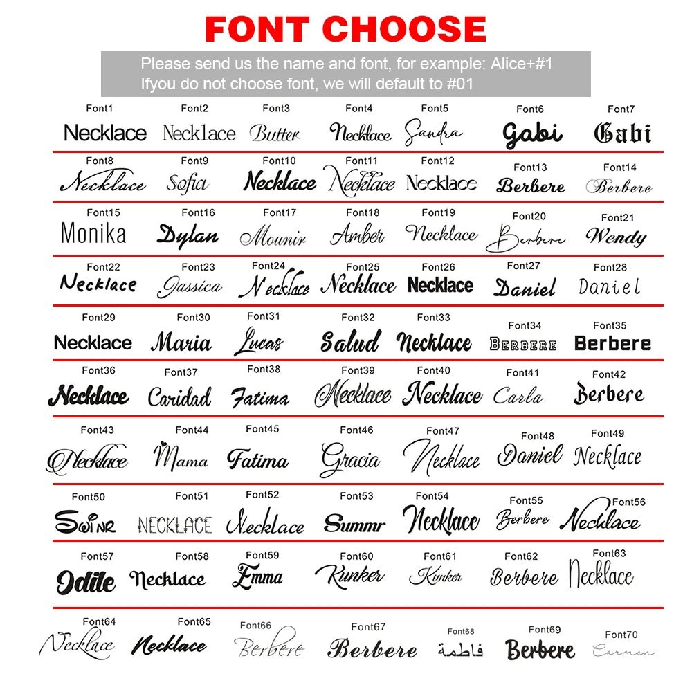 Multiple Name Necklace – Personalized - Buy One Get One 🔥 - BeeBeeBuys