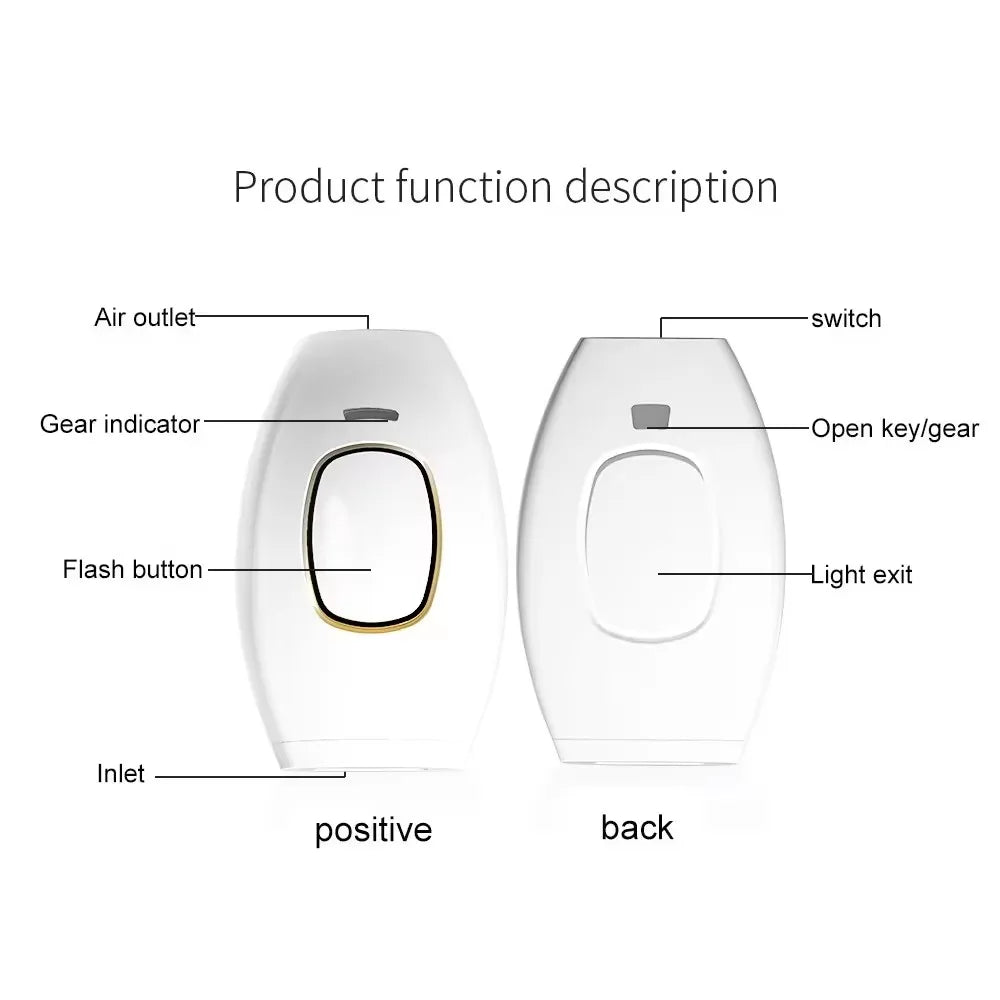 Permanent Laser Epilator Painless For Women - BOGO 20% off🔥 - BeeBeeBuys