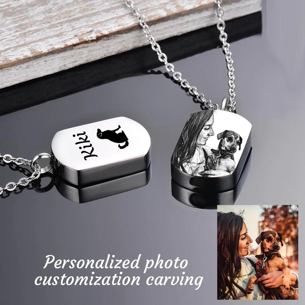 Personalized Ashes Necklace for Women Men Custom - BeeBeeBuys