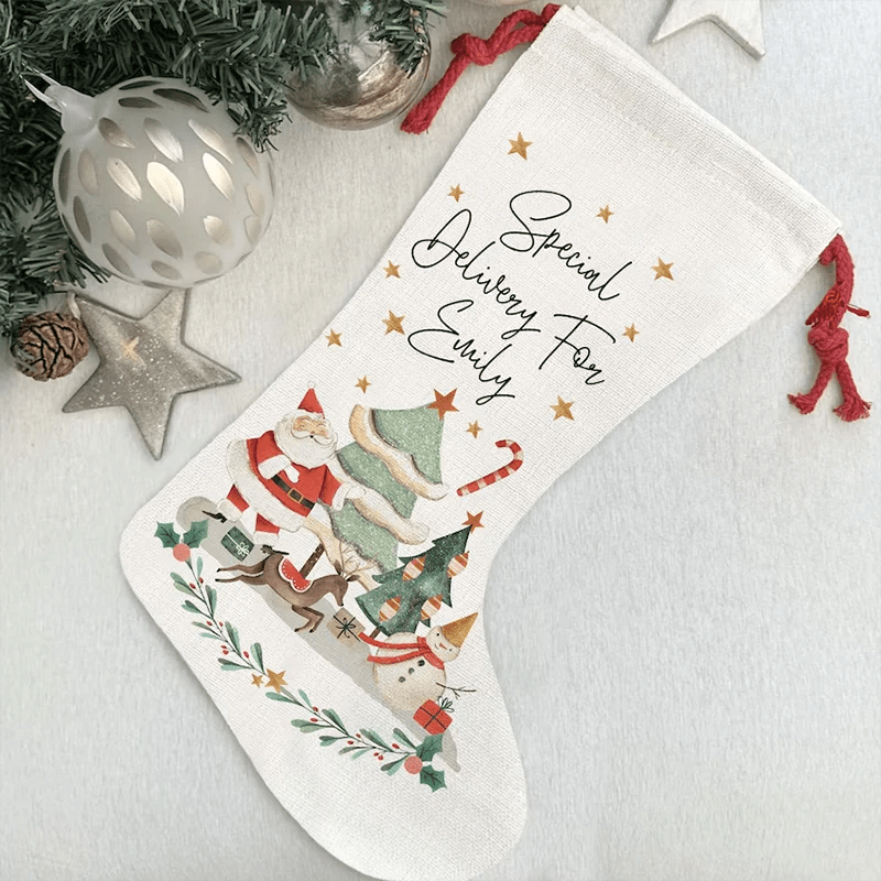 personalized Large Santa Sack Bag Christmas Gift Bag - Buy - BeeBeeBuys