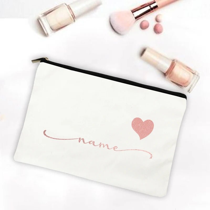 Personalized Makeup Bag - Buy One Get Two Free 🔥 - BeeBeeBuys