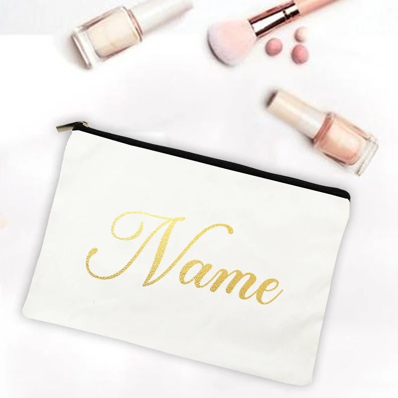 Personalized Makeup Bag - Buy One Get Two Free 🔥 - BeeBeeBuys