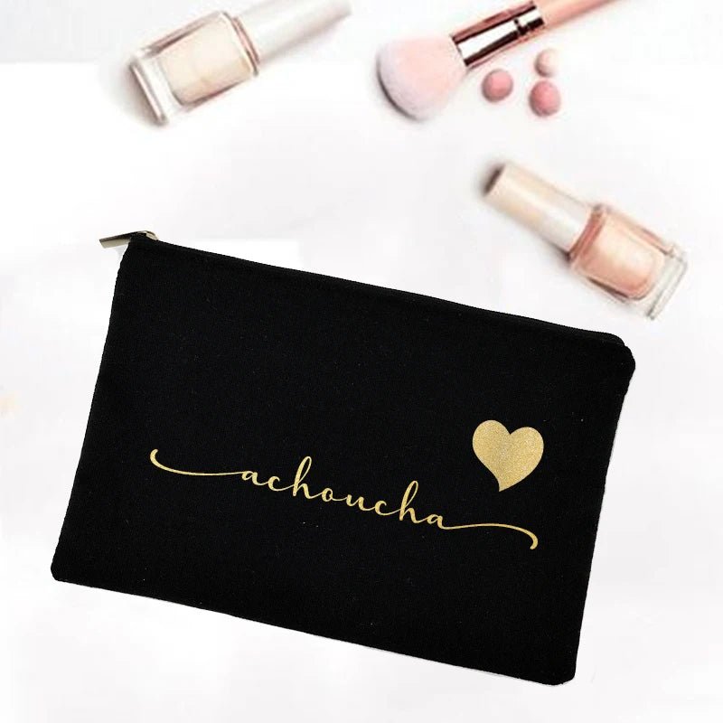 Personalized Makeup Bag - Buy One Get Two Free 🔥 - BeeBeeBuys