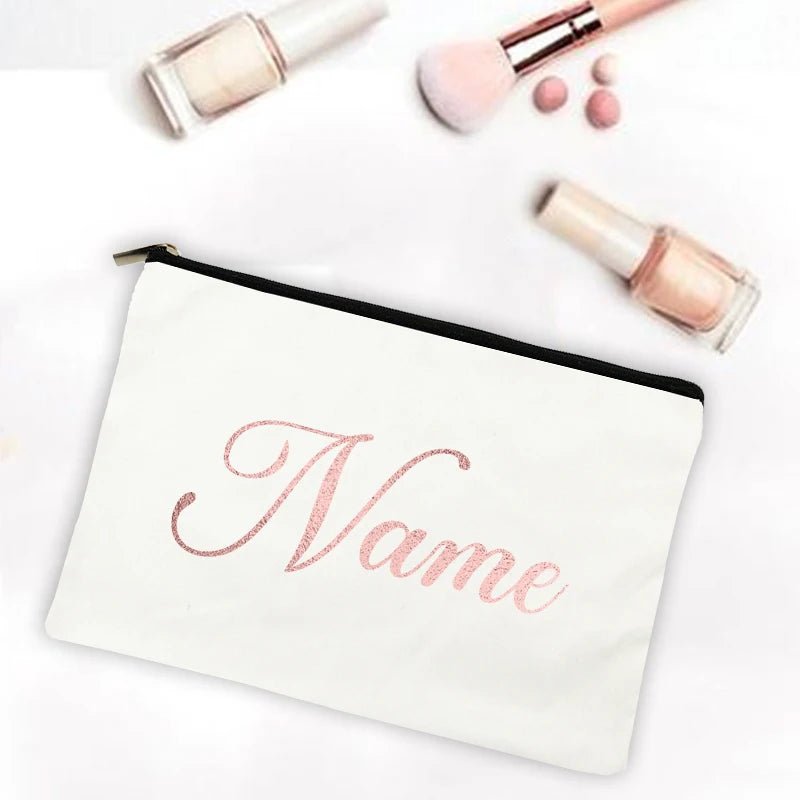 Personalized Makeup Bag - Buy One Get Two Free 🔥 - BeeBeeBuys