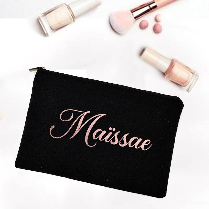 Personalized Makeup Bag - Buy One Get Two Free 🔥 - BeeBeeBuys