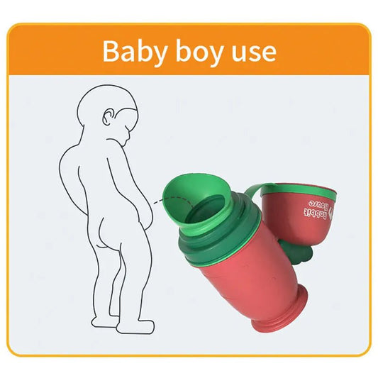 Portable Baby Hygiene Toilet Urinal - Anti - leakage - BeeBeeBuys