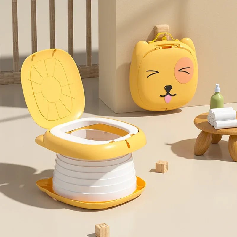 Portable Potty for Toddler Travel Foldable Potty Training Toilet for Car - BeeBeeBuys
