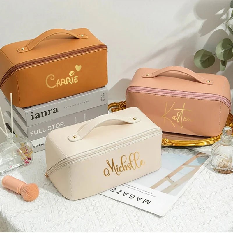 Portable PU Pouch Cosmetic bag Waterproof - BeeBeeBuys